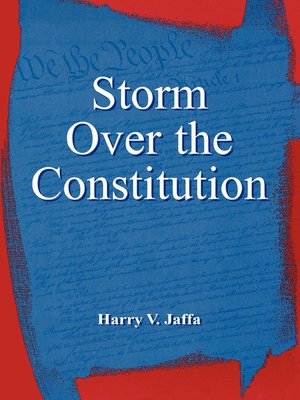 cover image of Storm Over the Constitution
